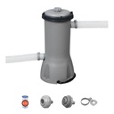 REPUESTO FILTRO DE AGUA PARA PISCINA 800 GALONES BESTWAY 58387 GRIS