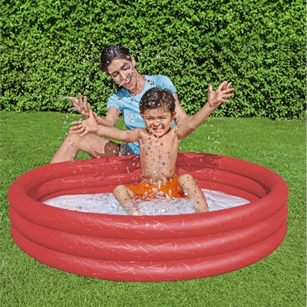 PISCINA INFLABLE DE VINIL 40"X10" BESTWAY 51024 VARIOS COLORES 