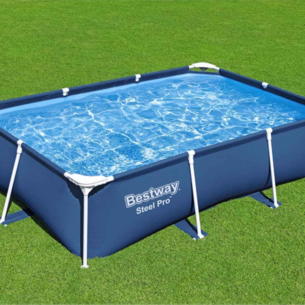 PISCINA DE PARED RIGIDA DURAPLUS 102"X67"X24" BESTWAY 56403 