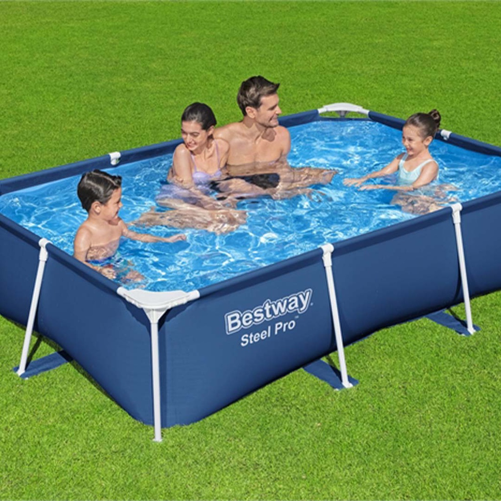 PISCINA DE PARED RIGIDA DURAPLUS 102"X67"X24" BESTWAY 56403 