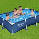 PISCINA DE PARED RIGIDA DURAPLUS 102"X67"X24" BESTWAY 56403 