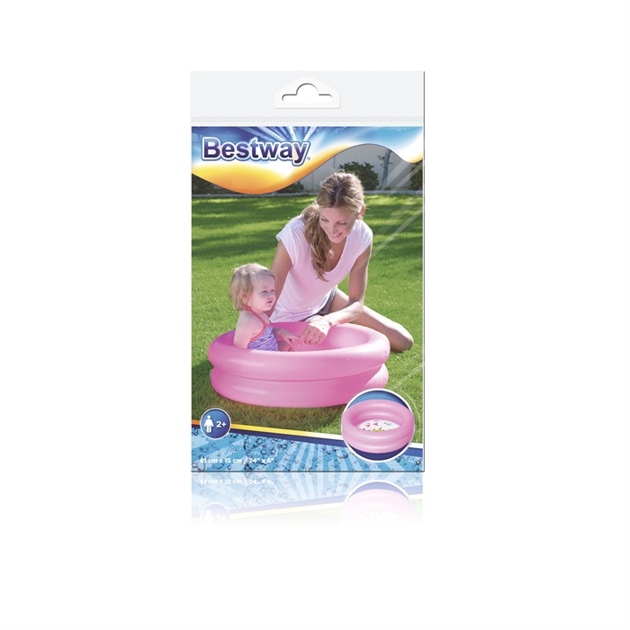 PISCINA INFLABLE DE VINIL INFANTIL PERSONAL 24" BESTWAY 51061 