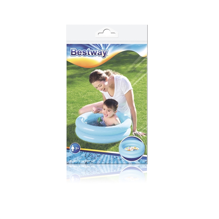 PISCINA INFLABLE DE VINIL INFANTIL PERSONAL 24" BESTWAY 51061 