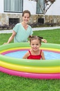 PISCINA INFLABLE DE VINIL 60"X12" BESTWAY 51103 VARIOS COLORES 