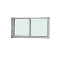 VENTANA CORREDIZA LISA UPVC 1.8 X 1.2 METROS VENTO BLANCO