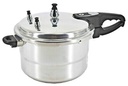 OLLA DE PRESIÓN ALUMINIO 5.5 LITROS DECAKILA KMER018M SILVER