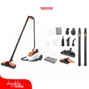 LIMPIADOR A VAPOR CON ACCESORIOS 1.3 LITROS DECAKILA KUEN017W NARANJA