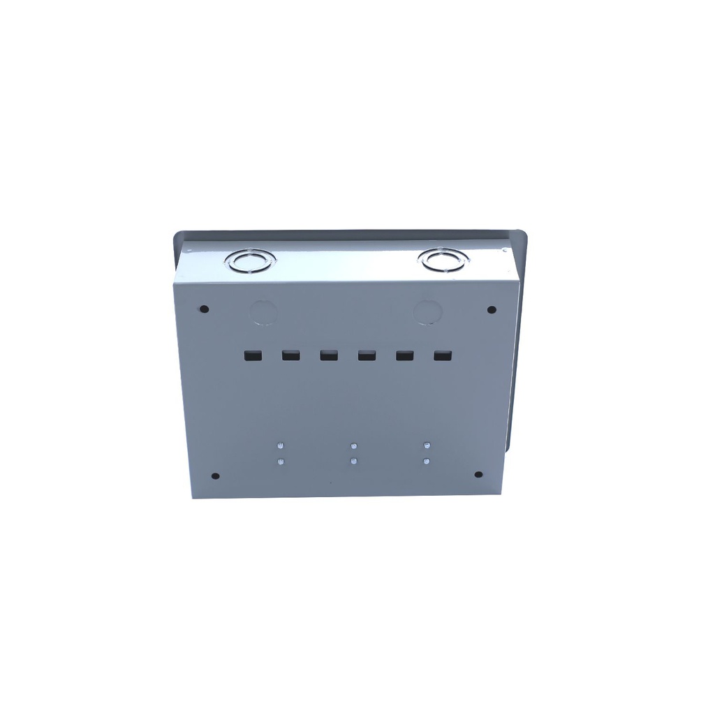 Panel electrico 6 espacios 40 amperios con tapa tls-6 gris