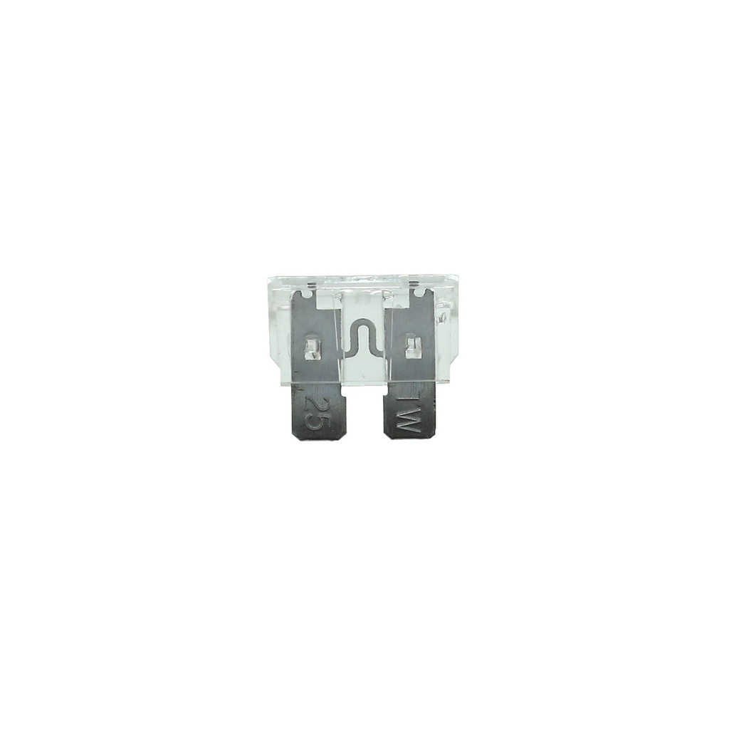 Fusible tipo hachita 25 amperios "zeeman" yc213