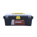 Caja para herramientas plastica 12" negro y amarillo
