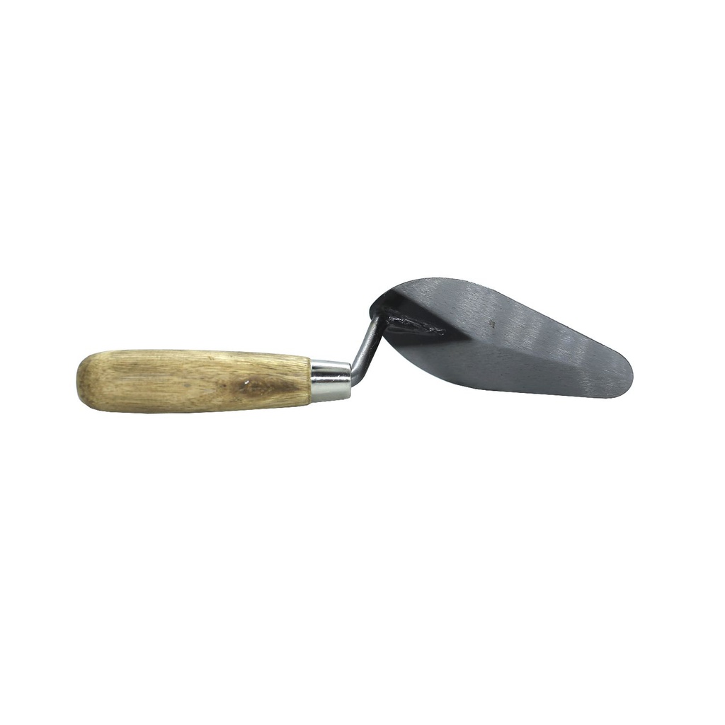 Cuchara albañil 5" 2-3  china con mango madera