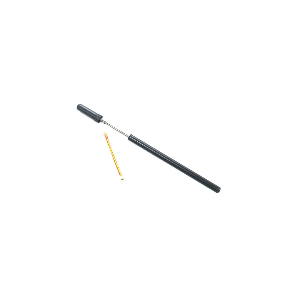 Bomba para bici plástica 16" con soporte tt-317b negro/blanco