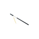 Bomba para bici plástica 16" con soporte tt-317b negro/blanco