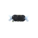 Tomacorriente doble empotrable 15a aguila 270w