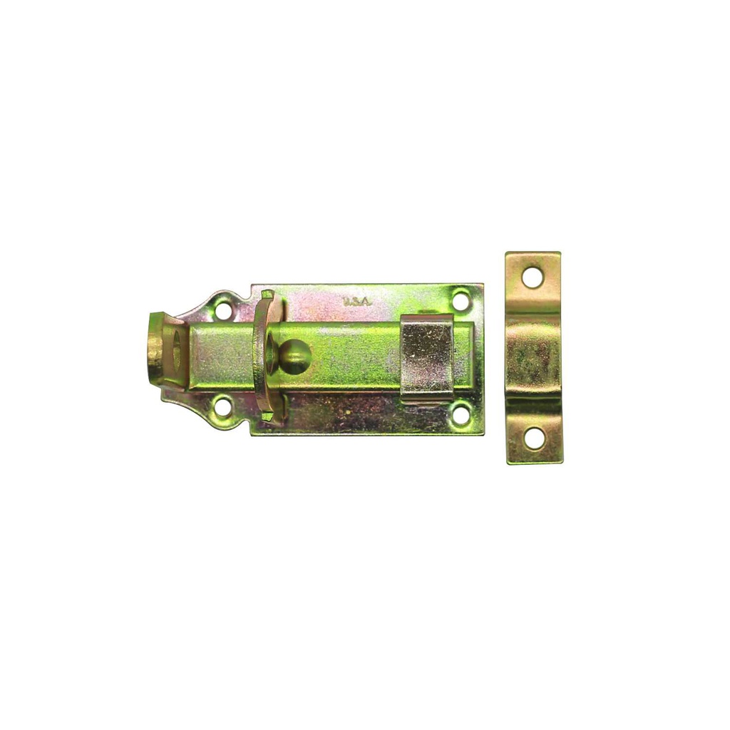 Pasador porta candado 3" boxer nt1369 dorado