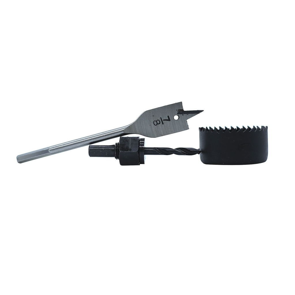 Broca para madera instalar cerradura 3pc ntev2080