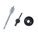 Broca para madera instalar cerradura 3pc ntev2080