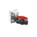 Valvula balin 1/2" pvc sin rosca perilla roja ld-828 gris