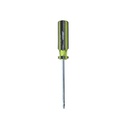 Desarmador plano 1/4x4" vikingo 8/400243 negro/amarillo
