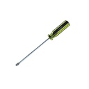 Desarmador plano 1/4x6" vikingo 8/400245 negro/amarillo