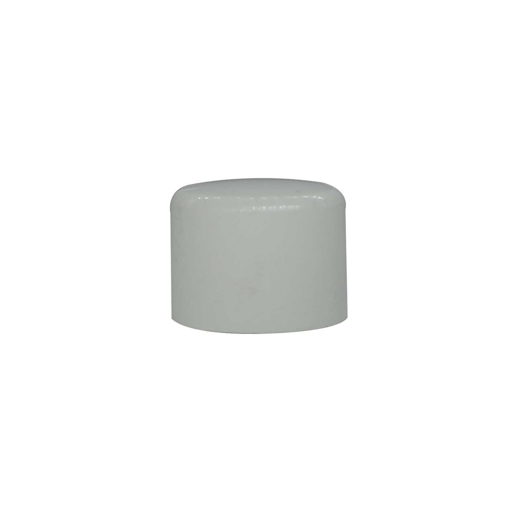 Tapon pvc 1/2" hembra sin rosca blanco fa07