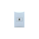 Tomacorriente t.v-cable eagle 1007w empotrable