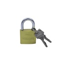 Candado vikingo 40mm dorado 8/bp40* blister