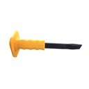 Cincel plano 3/4"x10" vikingo con protector amarillo