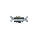 Tomacorriente sencillo empotrable 15a 816-v