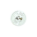 Roseta porcelana 4" 250v aguila 674