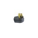 Enchufe para estufa 50a polo recto u50 negro