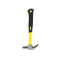 Martillo uña 27mm 12oz mango fibra ch 955 negro / amarillo