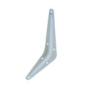 Escuadra metal 4"x5"x0.8mm blanco