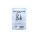 Cepillo alambre para taladro 3pc 8/880201vk