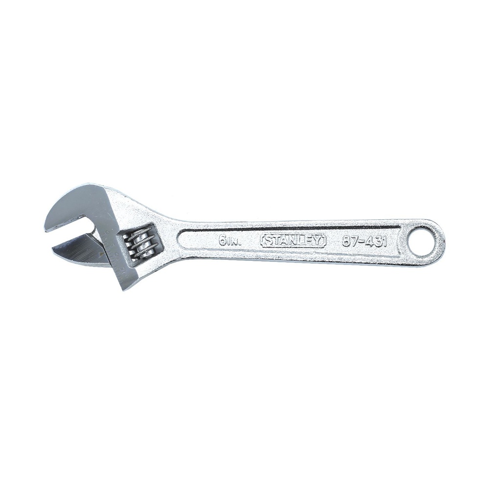 Llave ajustable 6" stanley 87-431 cromo pulido