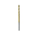 Broca hierro 1/8" titanio 2pc dw1308