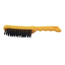 Cepillo alambre 6 líneas mango plástico h-sj3131-6