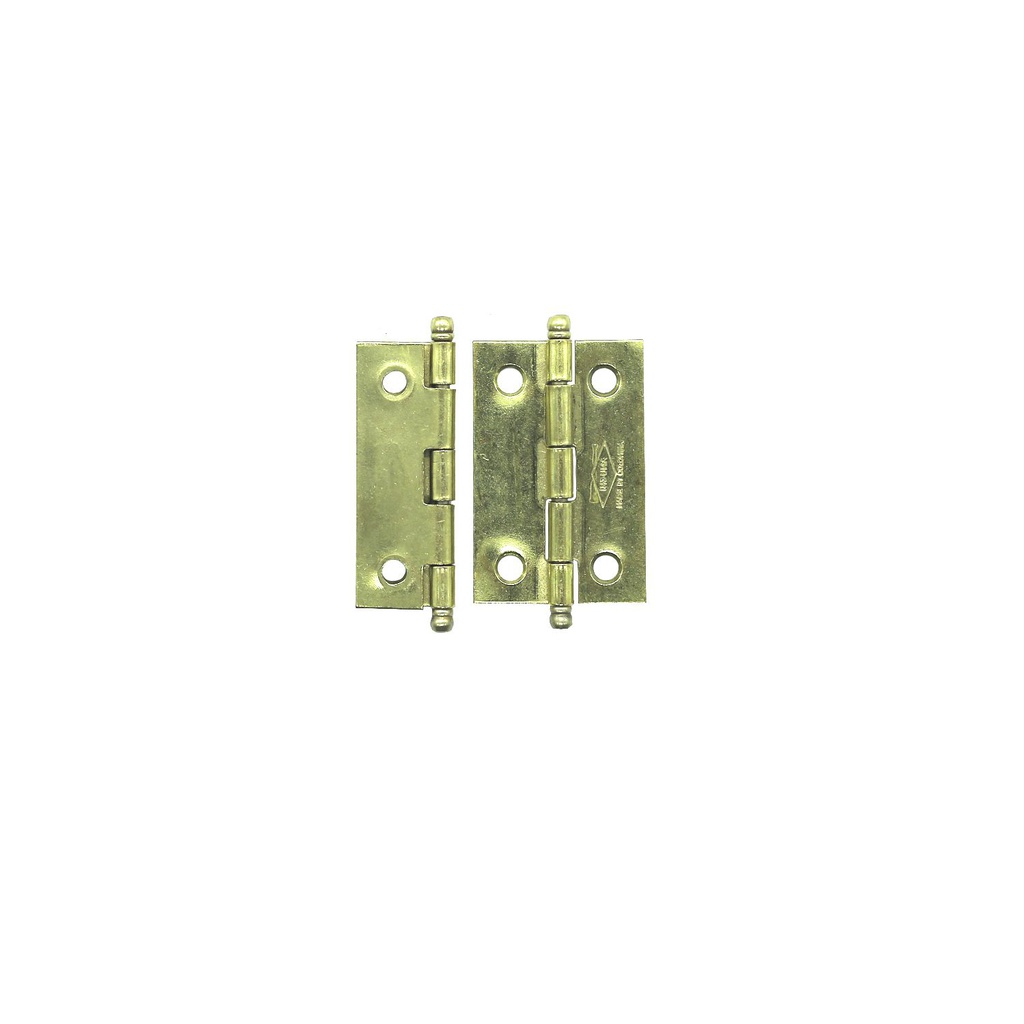 Bisagra induma 2"x1.1/4" con pin con tornillo c.20