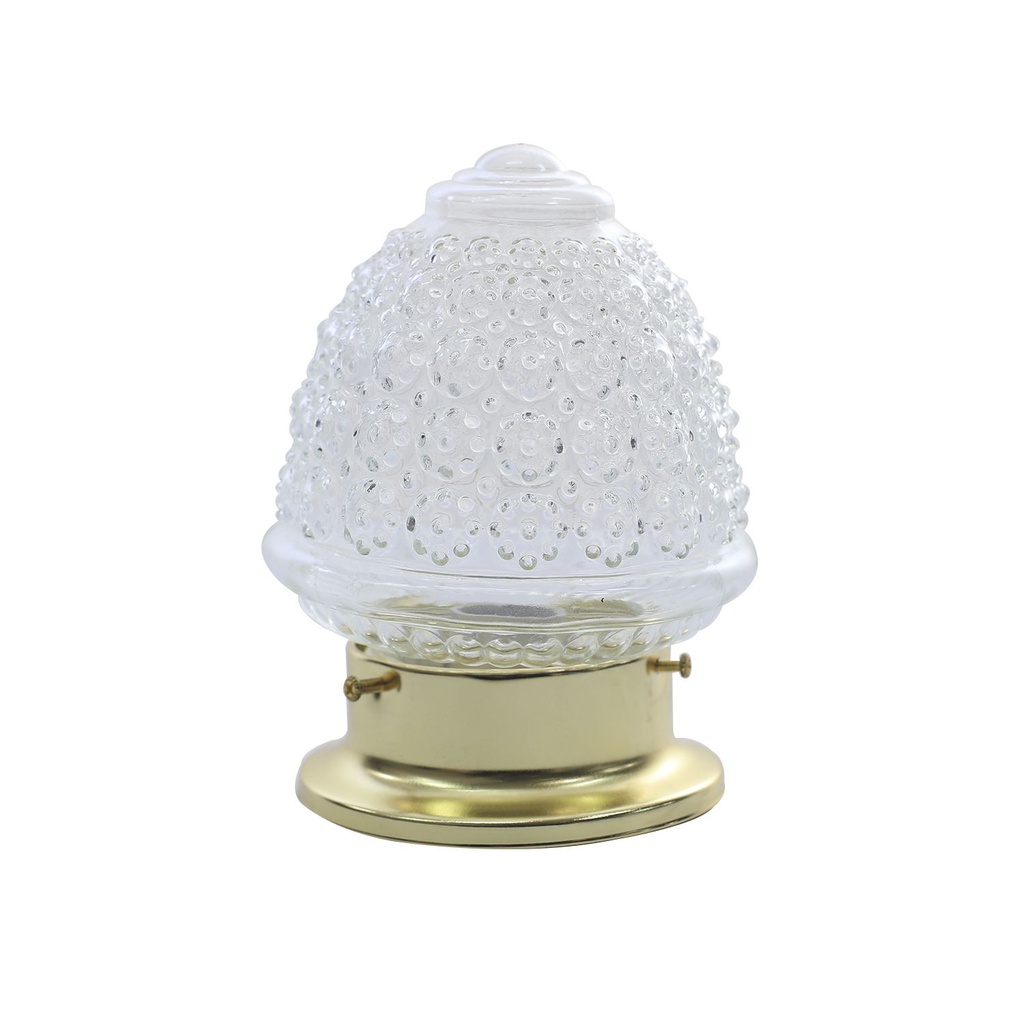 Lámpara techo 1l lumi 5040-0 bronce pulido