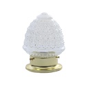 Lámpara techo 1l lumi 5040-0 bronce pulido