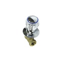 Valvula baño 1/2" vikingo svma/p6111av perilla acrilica