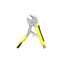 Llave perra 10" recta stanley 84-379 forro amarillo