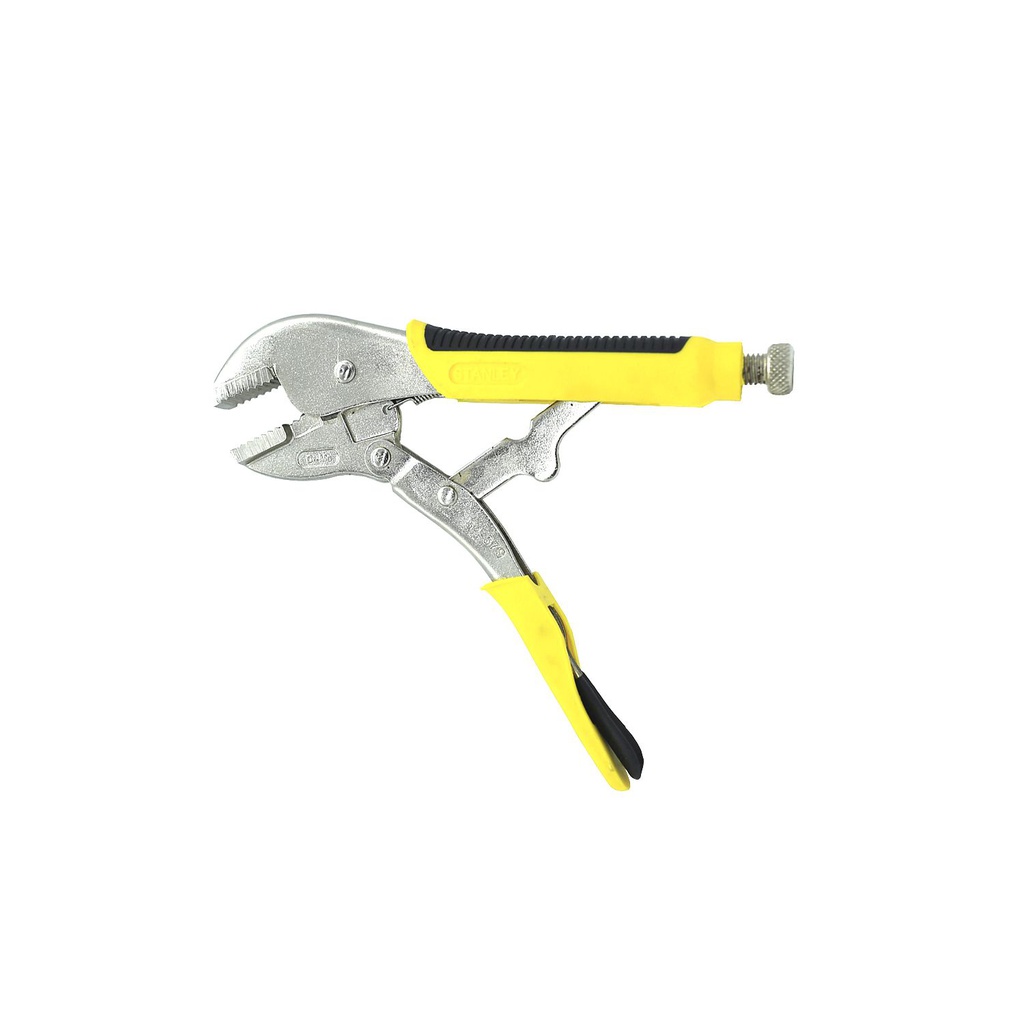 Llave perra 10" recta stanley 84-379 forro amarillo