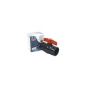Valvula balin 3" pvc sin rosca perilla roja ld-828 gris