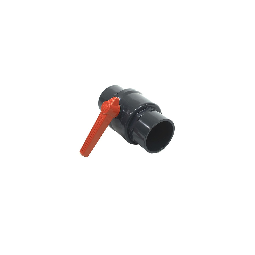 Valvula balin 4" pvc sin rosca perilla larga ld-828s
