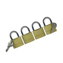 Candado master lock 40mm 4pc 140q laton
