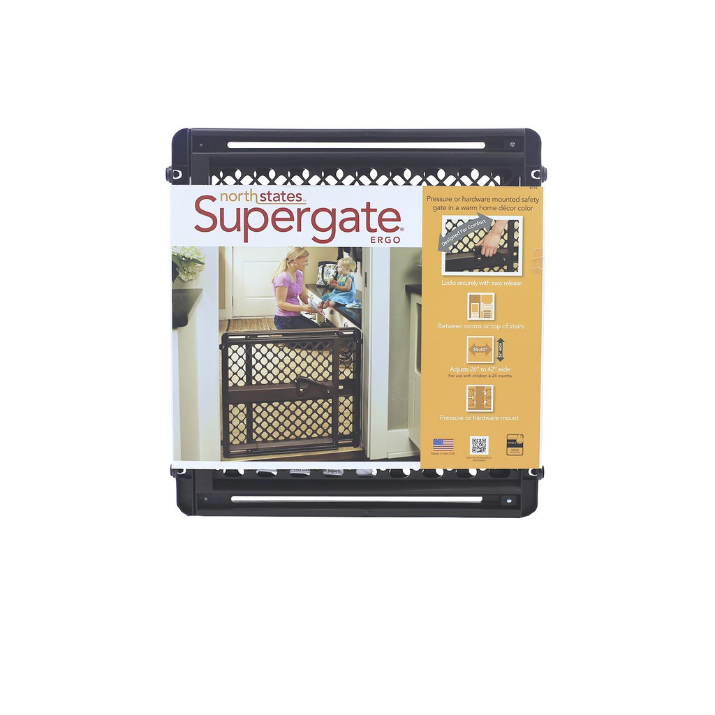 Puerta plastica ajustable tipo baranda 26-42" 8718