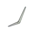 Escuadra metal 6"x8"x0.8mm almendra