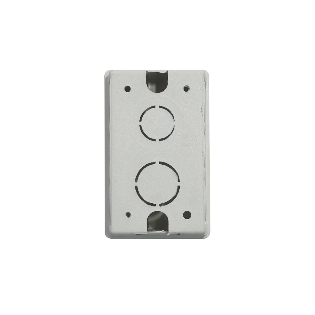 Caja electrica plástica 2x4" 10a induma blanco 1202-27