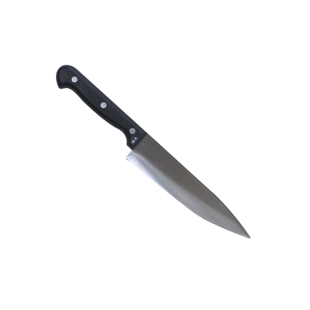 Cuchillo mango plástico 7" tramontina 23861/107 negro